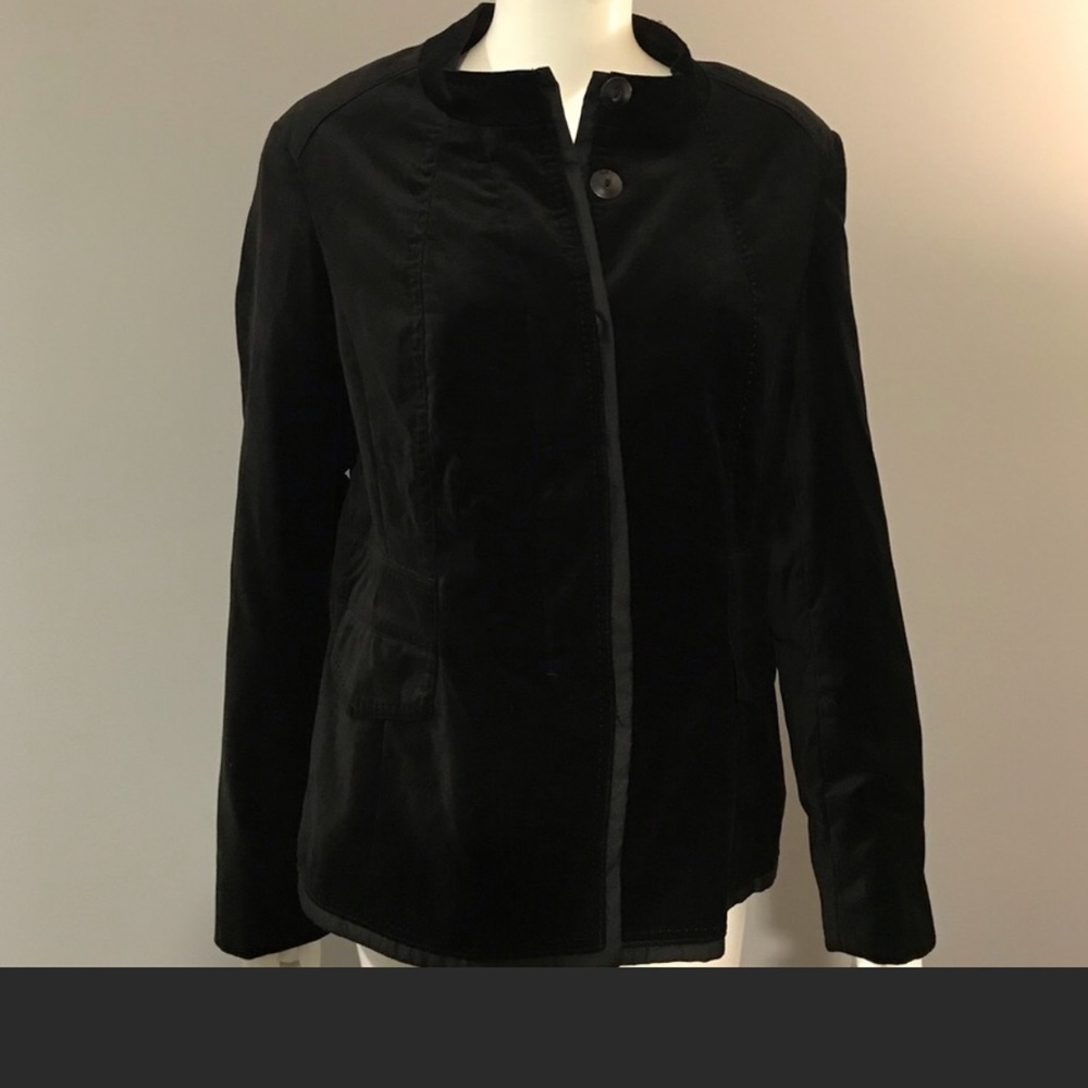 Coldwater Creek Velvet jacket